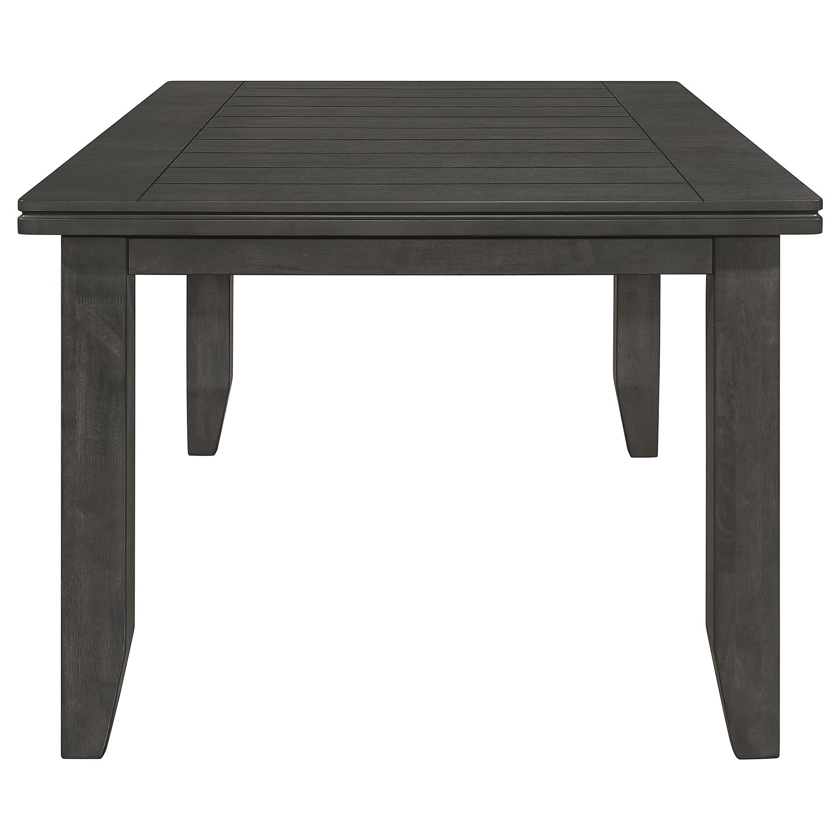 Dalila Rectangular 66-inch Wood Dining Table Dark Grey - Tampa Furniture Outlet