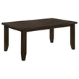 Tampa Furniture Outlet - Coaster - Dalila Rectangular 66-inch Wood Dining Table Cappuccino - 102721