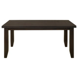 Dalila Rectangular 66-inch Wood Dining Table Cappuccino - Tampa Furniture Outlet