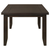 Dalila Rectangular 66-inch Wood Dining Table Cappuccino - Tampa Furniture Outlet