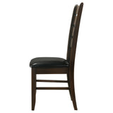 Dalila Wood Dining Side Chair Cappuccino (Set of 2) - Tampa Furniture Outlet
