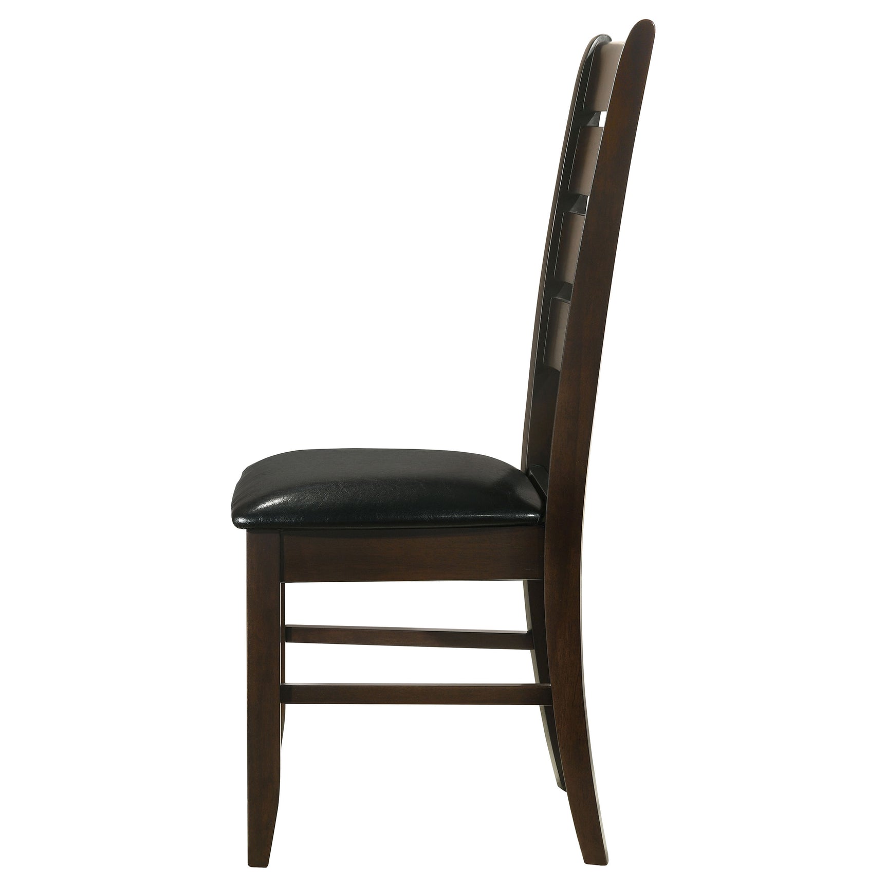 Dalila Wood Dining Side Chair Cappuccino (Set of 2) - Tampa Furniture Outlet