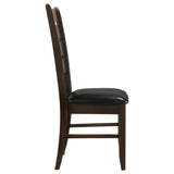 Dalila Wood Dining Side Chair Cappuccino (Set of 2) - Tampa Furniture Outlet