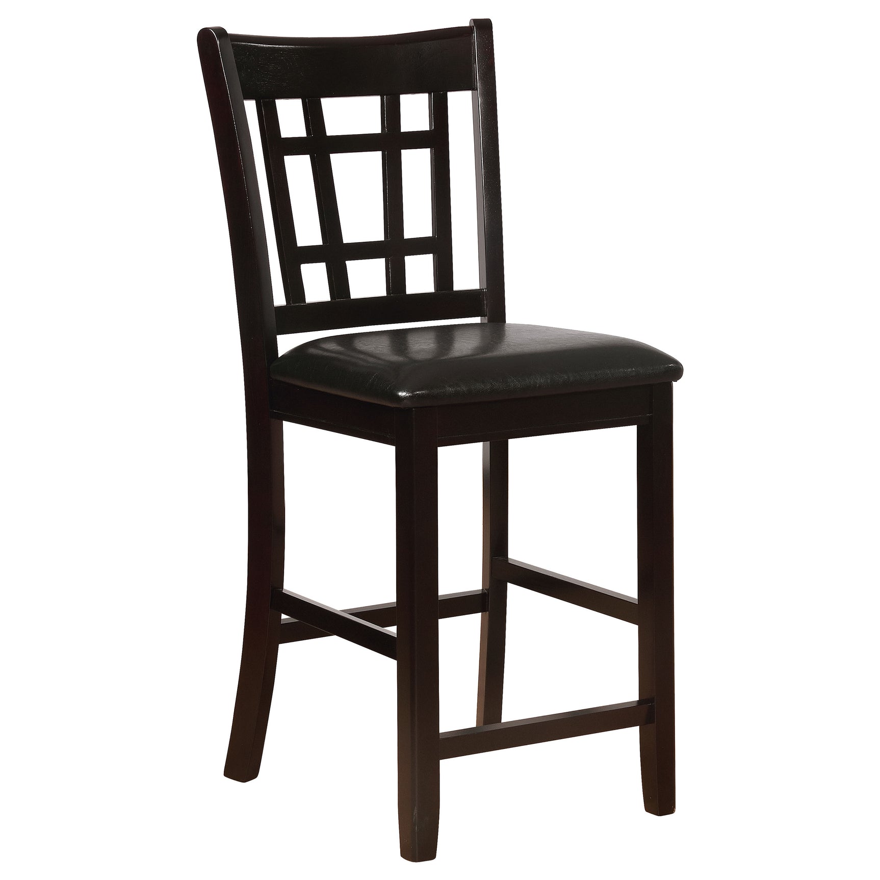Lavon 5-piece Oval Counter Height Dining Set Espresso - Tampa Furniture Outlet
