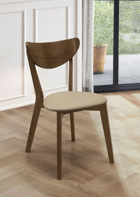 Kersey Wood Dining Side Chair Chestnut (Set of 2) - Tampa Furniture Outlet