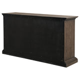 Ridgewell 2-drawer 4-door Dining Server Dark Oak