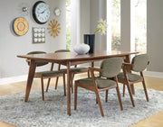 Tampa Furniture Outlet - Coaster - Malone 5-piece Rectangular Dining Table Set Dark Walnut - 105351-S5