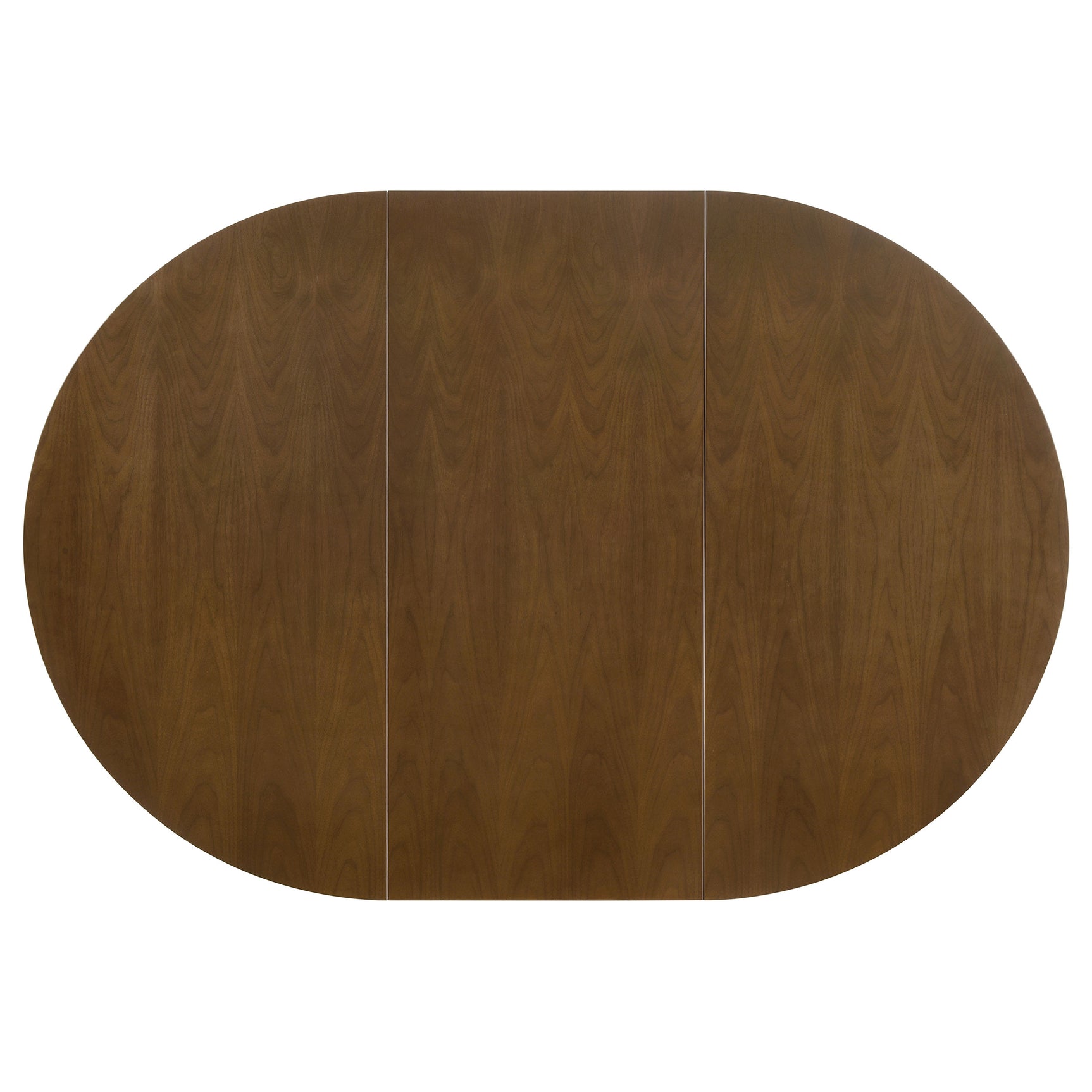 Jedda 5-piece Oval Dining Table Set Dark Walnut - Tampa Furniture Outlet