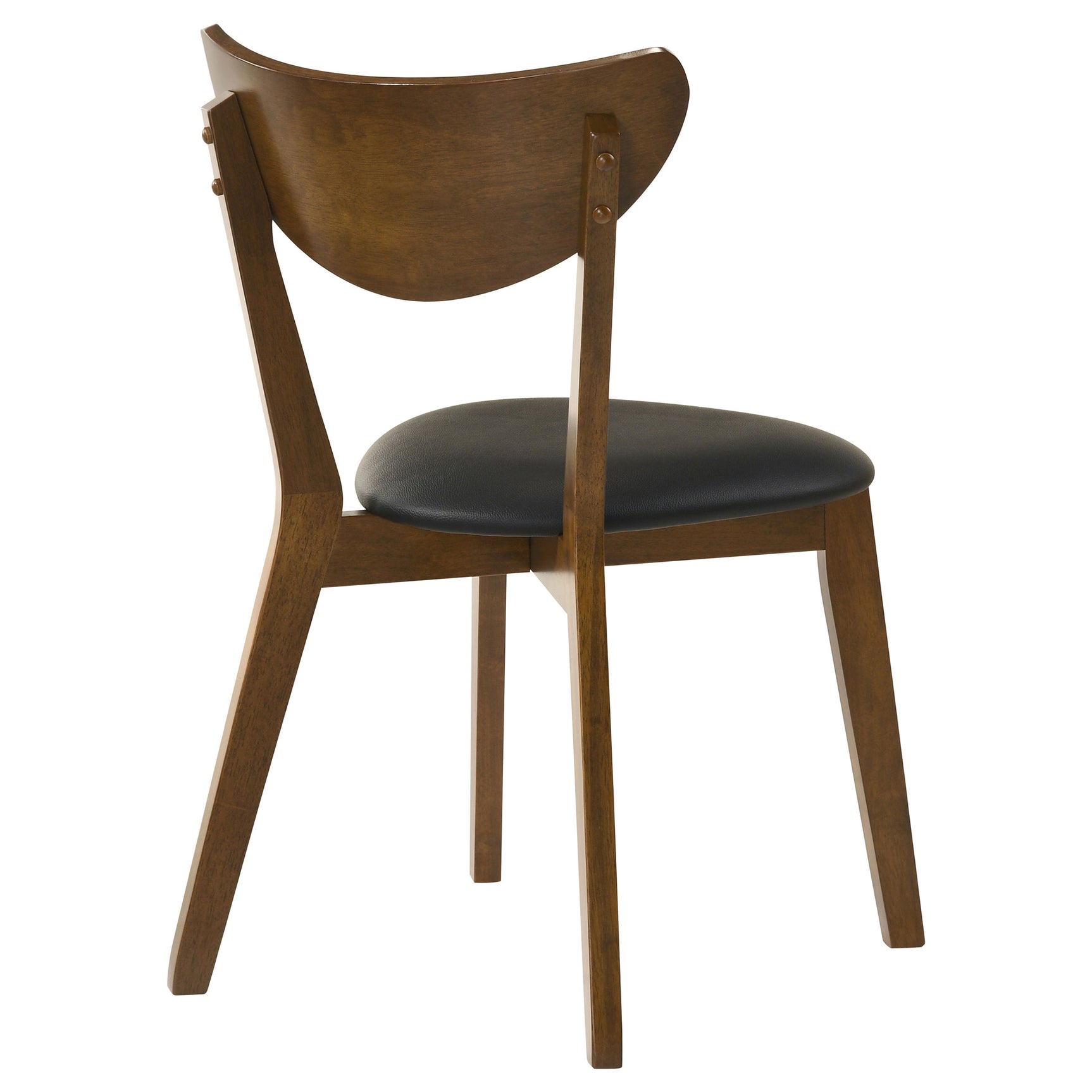 Jedda Wood Dining Side Chair Dark Walnut (Set of 2) - Tampa Furniture Outlet