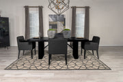Tampa Furniture Outlet - Coaster - Catherine 5-piece Rectangular Dining Table Set Black - 106251-S5