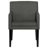 Catherine 7-piece Rectangular Dining Table Set Black - Tampa Furniture Outlet