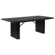 Tampa Furniture Outlet - Coaster - Catherine Rectangular 84-inch Wood Dining Table Black - 106251