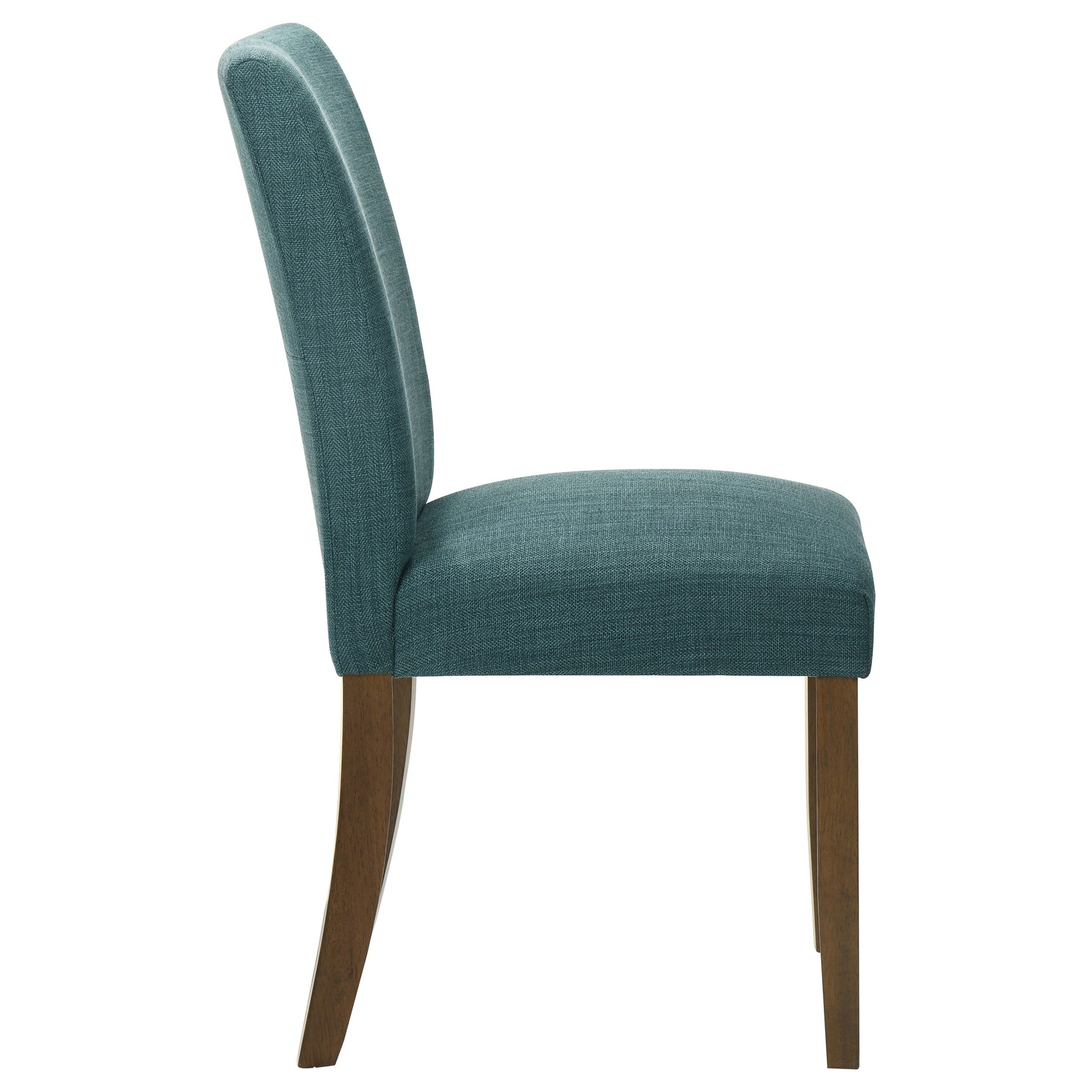 Paxton Upholstered Dining Side Chair Teal Blue (Set of 2) - Tampa Furniture Outlet
