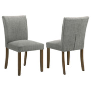 Tampa Furniture Outlet - Coaster - Paxton Upholstered Dining Side Chair Grey (Set of 2) - 106379