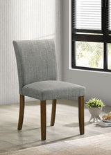 Paxton Upholstered Dining Side Chair Grey (Set of 2) - Tampa Furniture Outlet