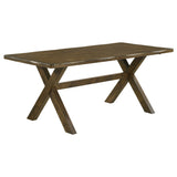 Alston 6-piece Rectangular Dining Table Set Knotty Nutmeg - Tampa Furniture Outlet