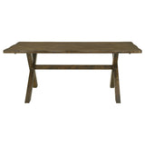 Alston 6-piece Rectangular Dining Table Set Knotty Nutmeg - Tampa Furniture Outlet