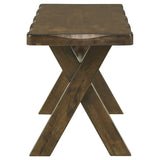 Alston 6-piece Rectangular Dining Table Set Knotty Nutmeg - Tampa Furniture Outlet