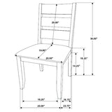 Alston 6-piece Rectangular Dining Table Set Knotty Nutmeg - Tampa Furniture Outlet