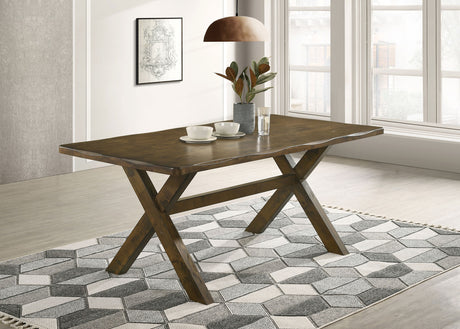 Alston Rectangular 71-inch Dining Table Knotty Nutmeg - Tampa Furniture Outlet