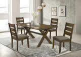 Alston Rectangular 71-inch Dining Table Knotty Nutmeg - Tampa Furniture Outlet