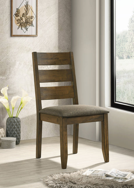 Alston Wood Dining Side Chair Knotty Nutmeg (Set of 2) - Tampa Furniture Outlet