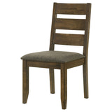 Alston Wood Dining Side Chair Knotty Nutmeg (Set of 2) - Tampa Furniture Outlet