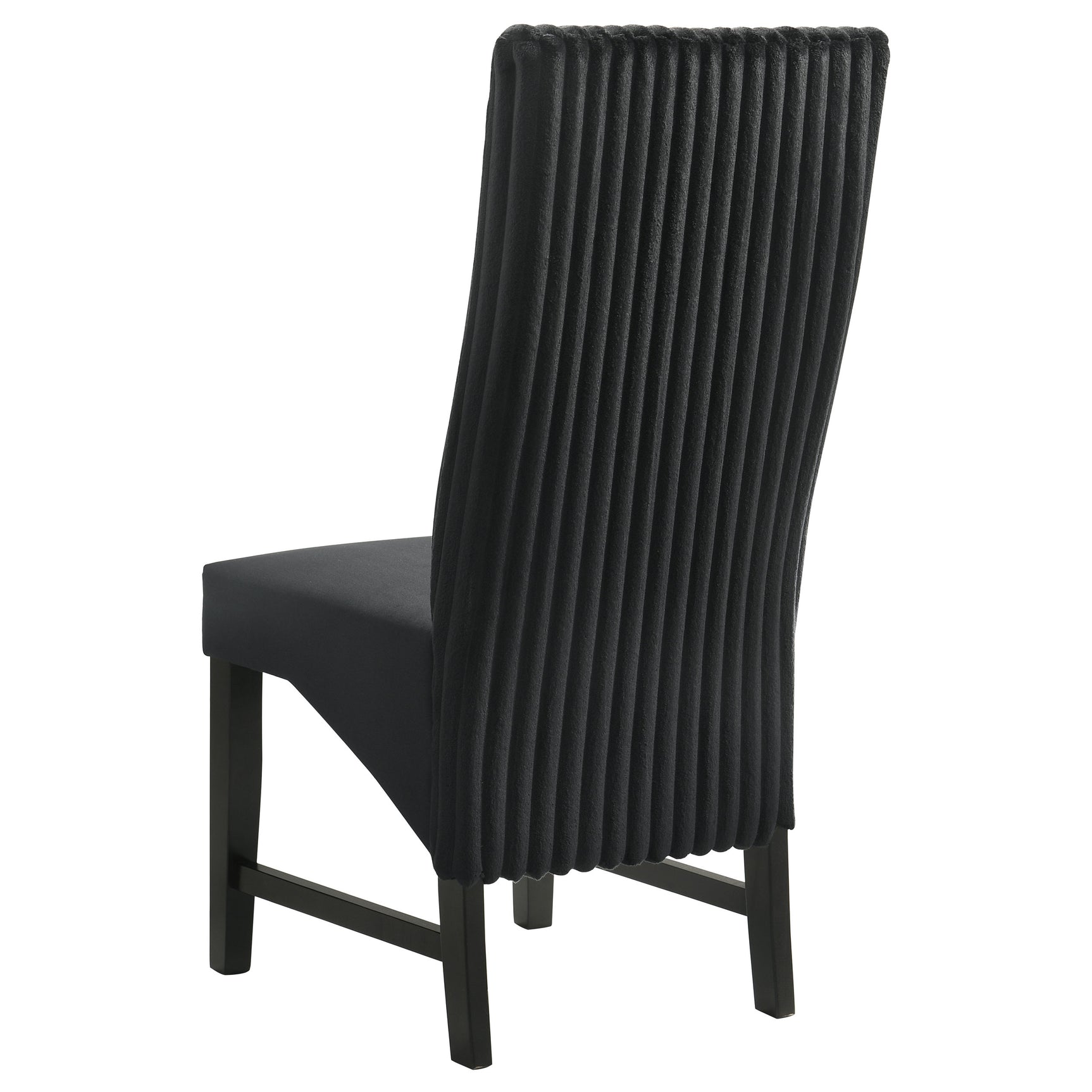 Barrand Upholstered Dining Side Chair Black (Set of 2) - Tampa Furniture Outlet