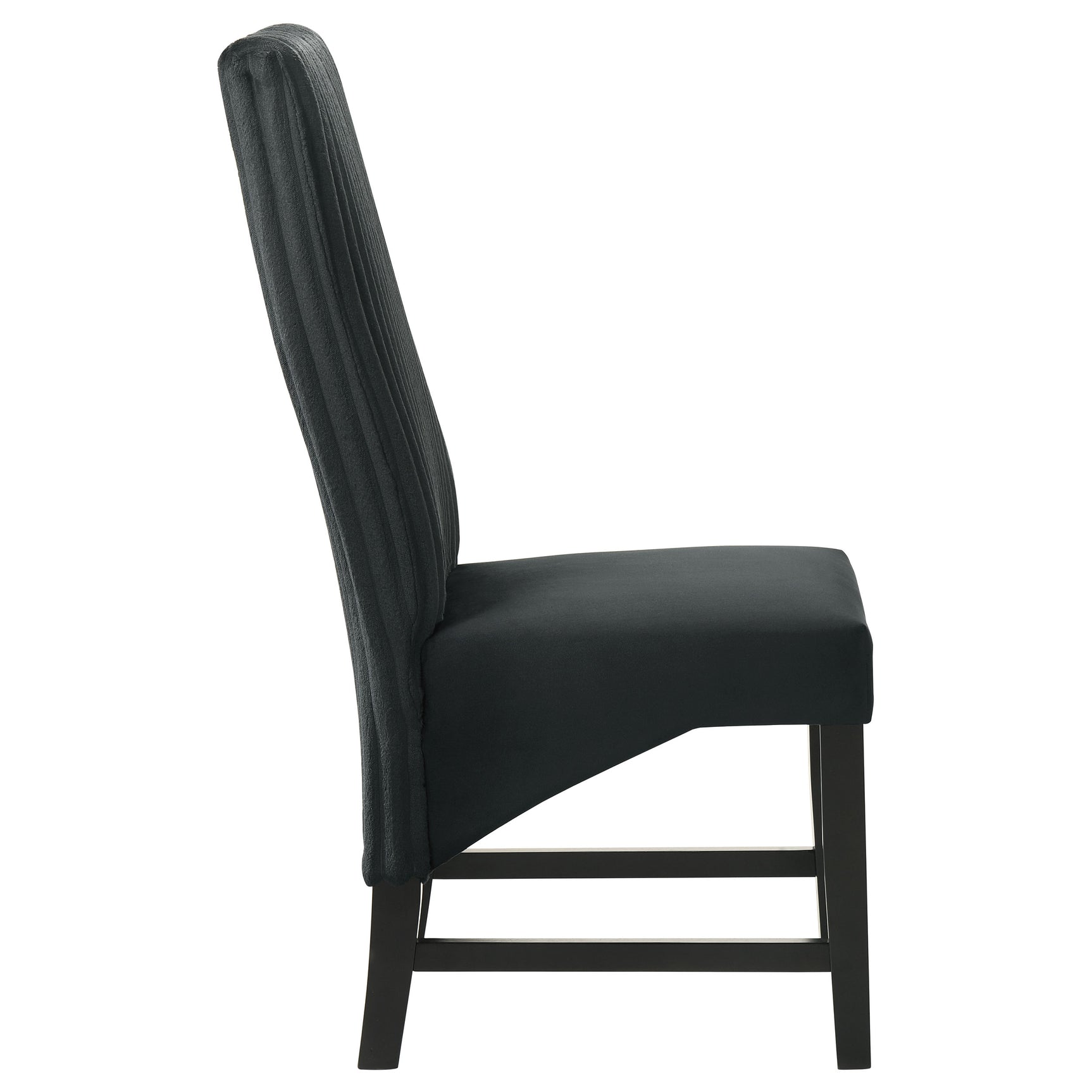 Barrand Upholstered Dining Side Chair Black (Set of 2) - Tampa Furniture Outlet