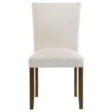 Paxton Upholstered Dining Side Chair Beige (Set of 2) - Tampa Furniture Outlet