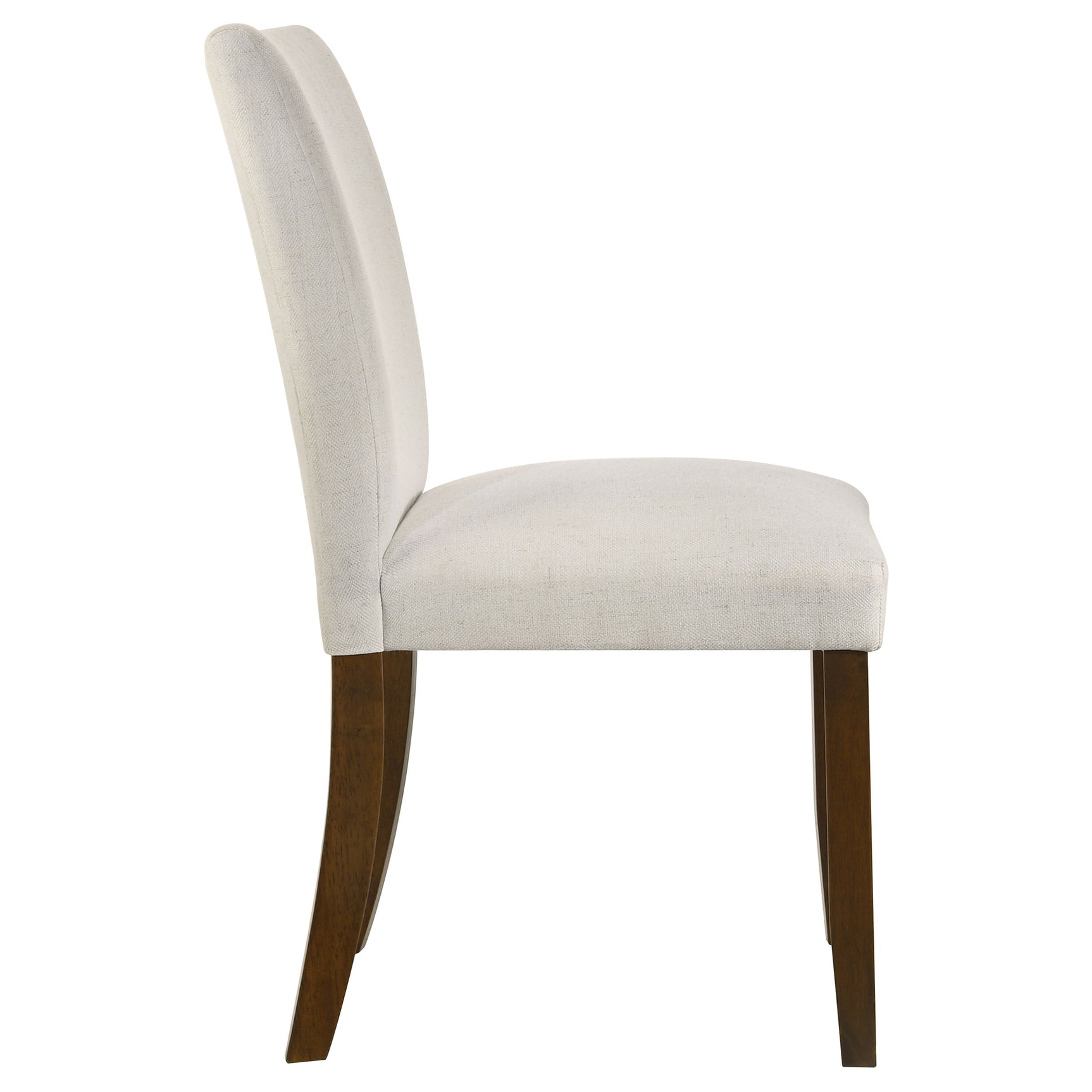 Paxton Upholstered Dining Side Chair Beige (Set of 2) - Tampa Furniture Outlet