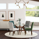 Paxton Upholstered Dining Side Chair Beige (Set of 2) - Tampa Furniture Outlet