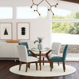 Paxton Upholstered Dining Side Chair Beige (Set of 2) - Tampa Furniture Outlet
