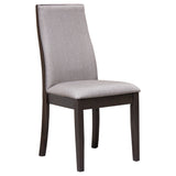 Spring Creek 7-piece Rectangular Dining Table Set Taupe - Tampa Furniture Outlet