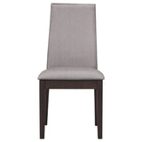 Spring Creek 7-piece Rectangular Dining Table Set Taupe - Tampa Furniture Outlet