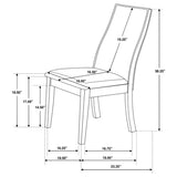 Spring Creek 7-piece Rectangular Dining Table Set Chocolate - Tampa Furniture Outlet