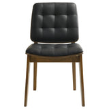 Redbridge Upholstered Dining Side Chair Walnut (Set of 2) - Tampa Furniture Outlet