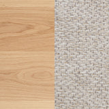 Lavon Wood Counter Height Dining Chair Linen and Light Oak (Set of 2)