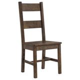 Coleman Dining Side Chair Rustic Golden Brown (Set of 2) - Tampa Furniture Outlet