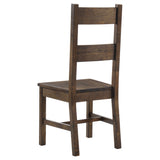 Coleman Dining Side Chair Rustic Golden Brown (Set of 2) - Tampa Furniture Outlet