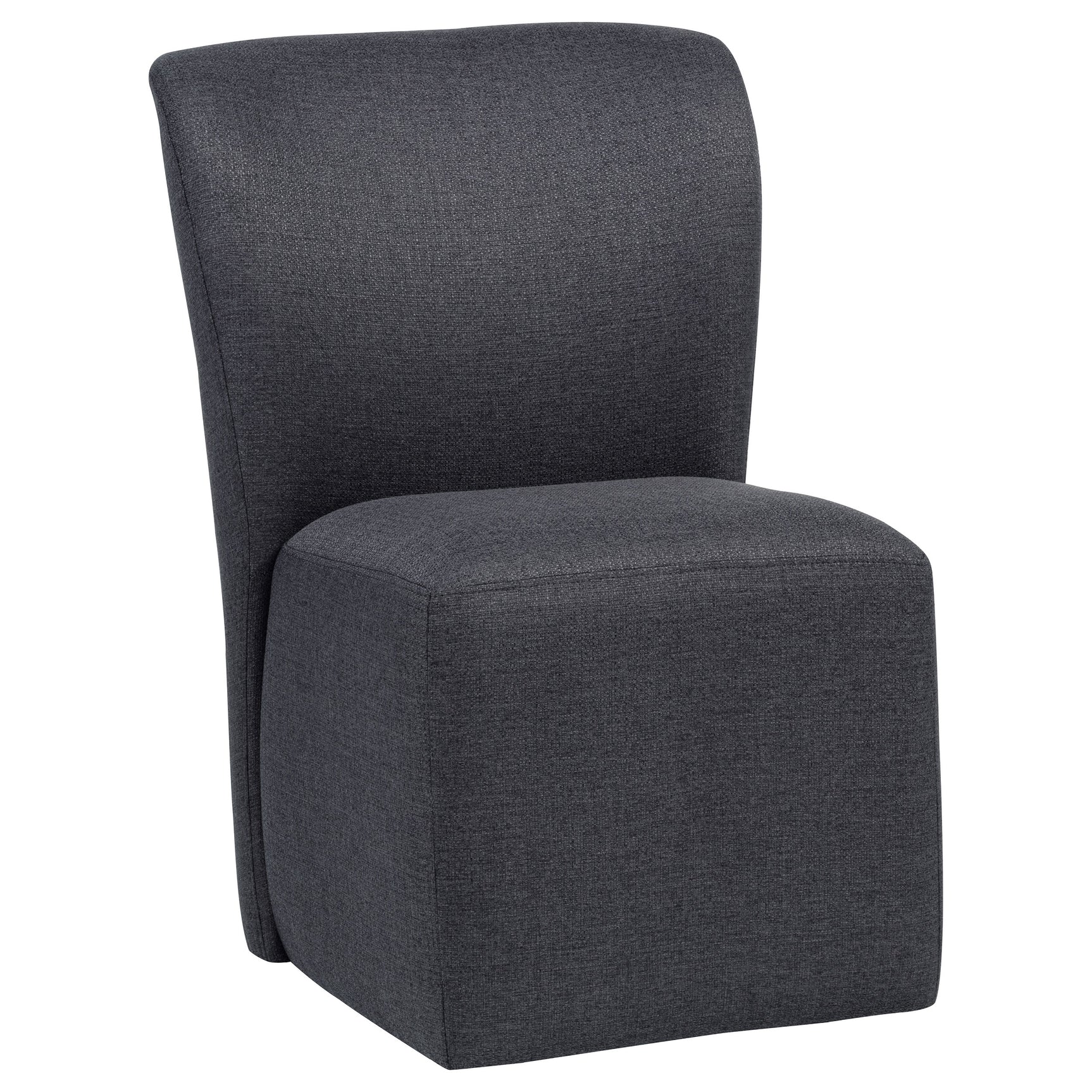 Jaelynn Upholstered Parsons Dining Side Chair Charcoal (Set of 2)