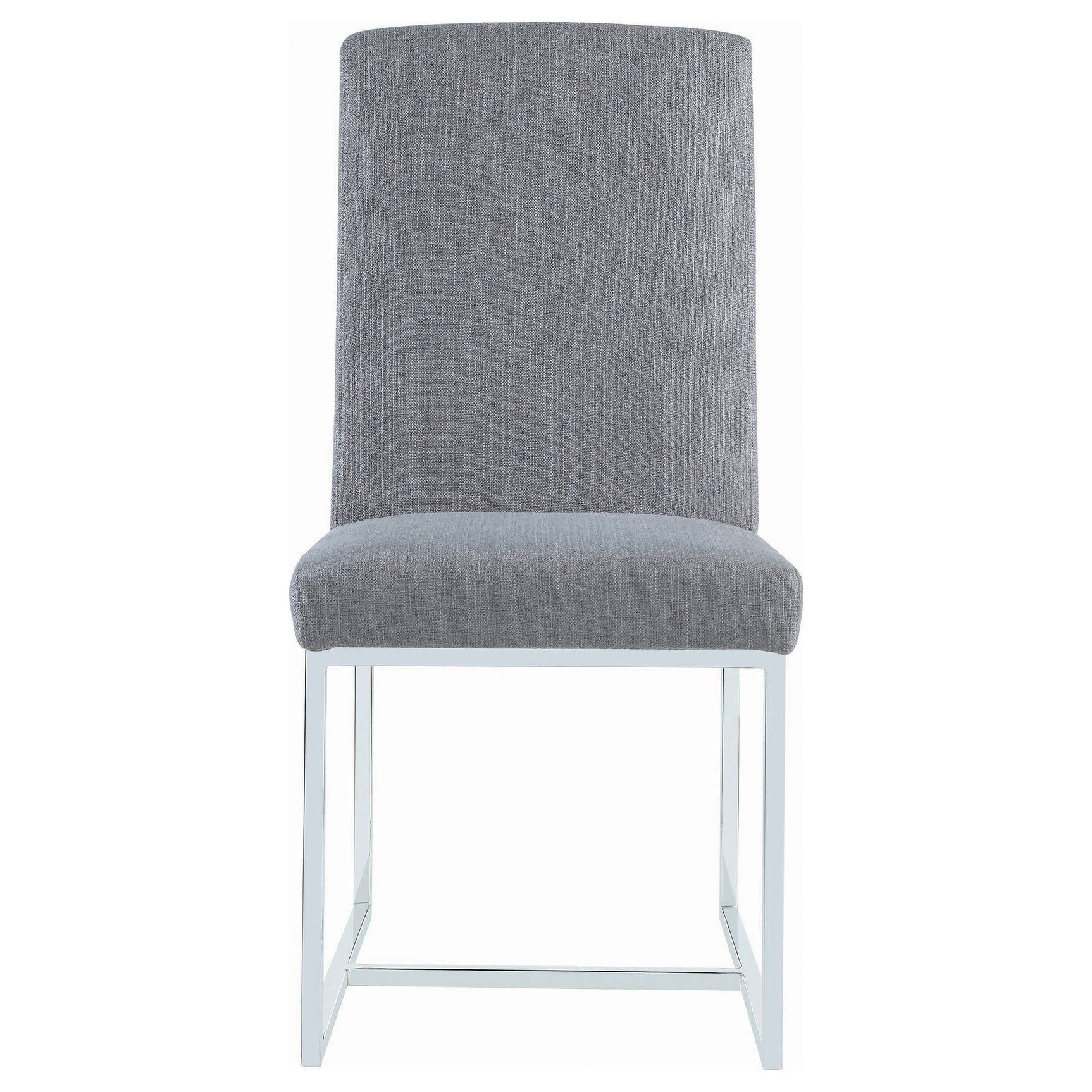 Mackinnon Upholstered Dining Side Chair Grey (Set of 2) - Tampa Furniture Outlet