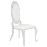 Anchorage Upholstered Dining Chair Cream White (Set of 2) - Tampa Furniture Outlet
