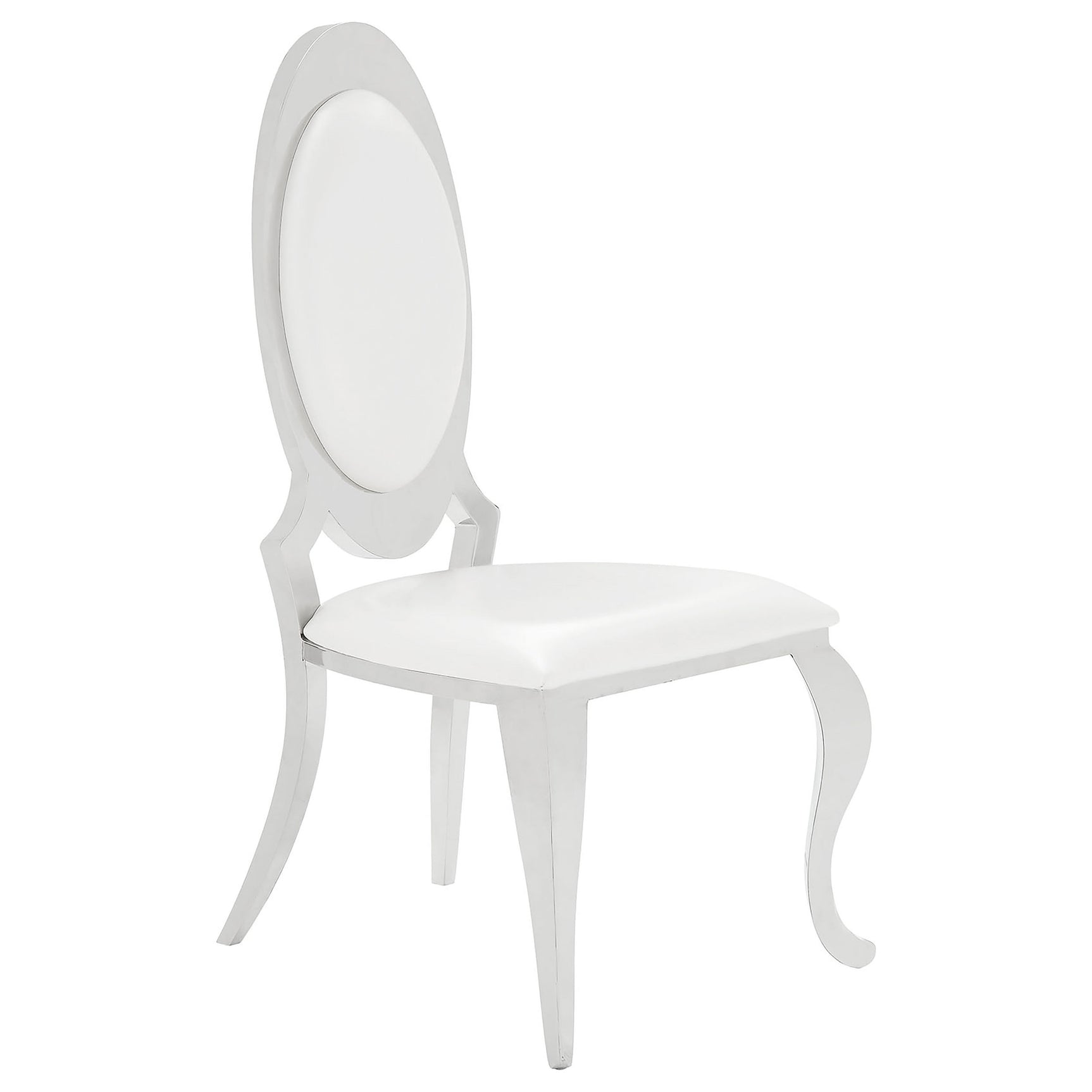 Anchorage Upholstered Dining Chair Cream White (Set of 2) - Tampa Furniture Outlet