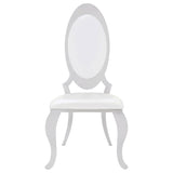 Anchorage Upholstered Dining Chair Cream White (Set of 2) - Tampa Furniture Outlet