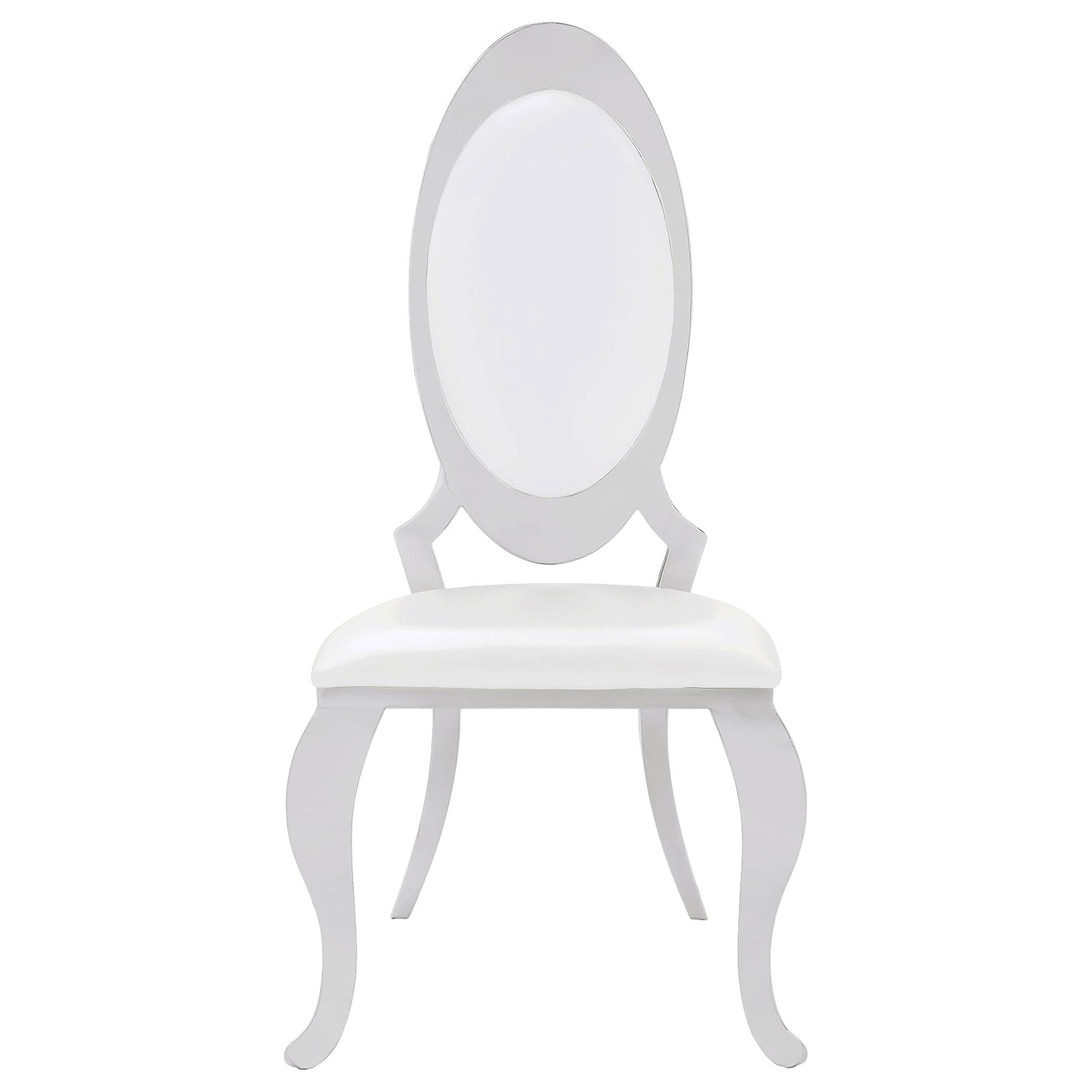 Anchorage Upholstered Dining Chair Cream White (Set of 2) - Tampa Furniture Outlet