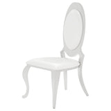 Anchorage Upholstered Dining Chair Cream White (Set of 2) - Tampa Furniture Outlet