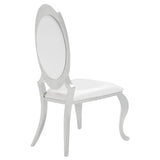Anchorage Upholstered Dining Chair Cream White (Set of 2) - Tampa Furniture Outlet