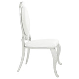 Anchorage Upholstered Dining Chair Cream White (Set of 2) - Tampa Furniture Outlet