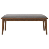 Alfredo 6-piece Butterfly Leaf Dining Set Natural Walnut - Tampa Furniture Outlet